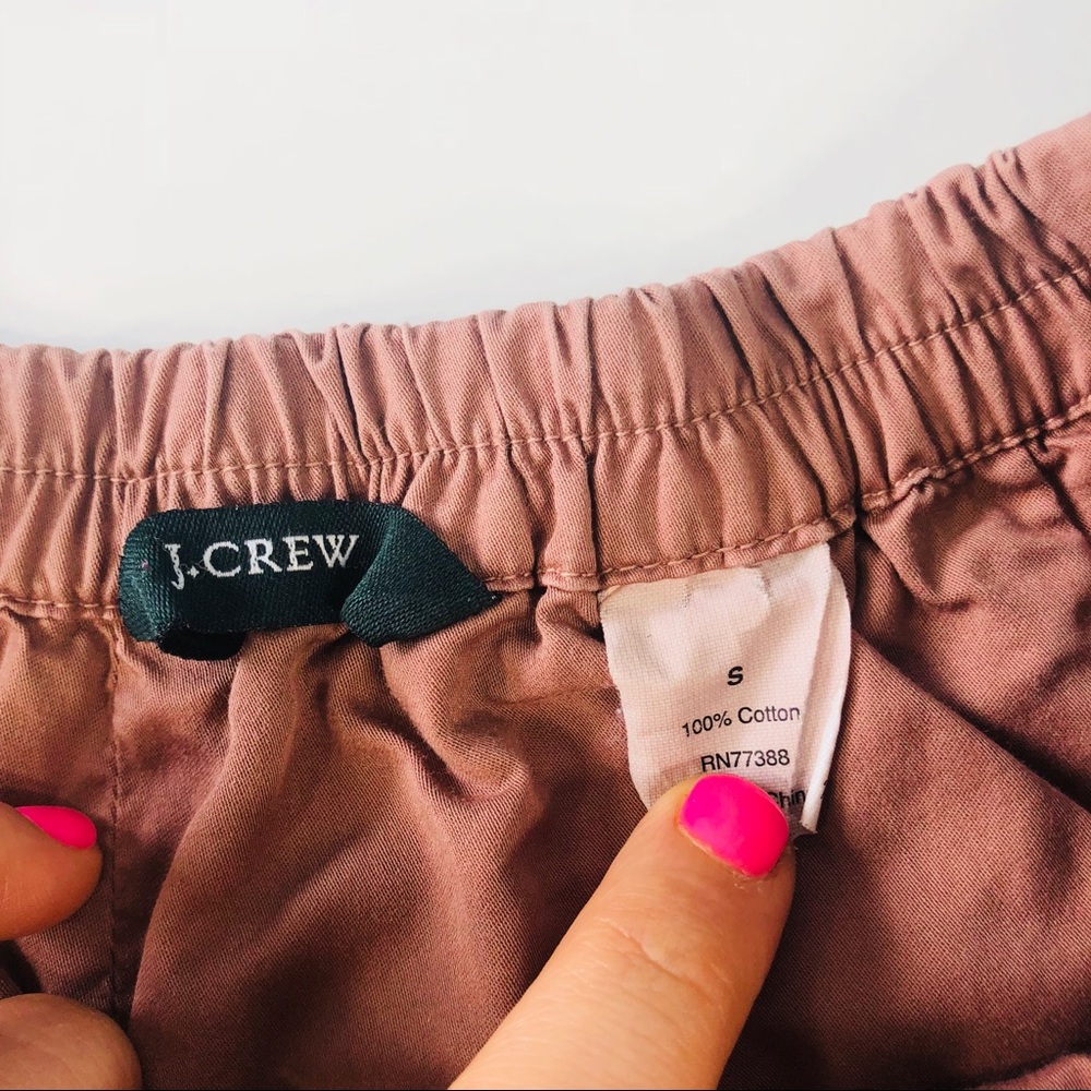 J. Crew Dusty Rose Chino Bubble Skirt - Picture 4 of 4